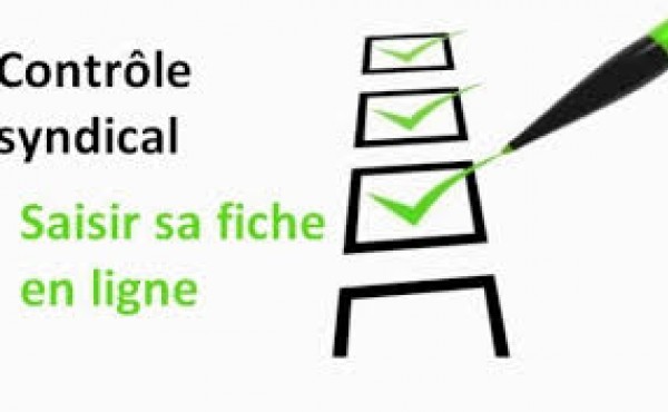 Fiche de contrôle