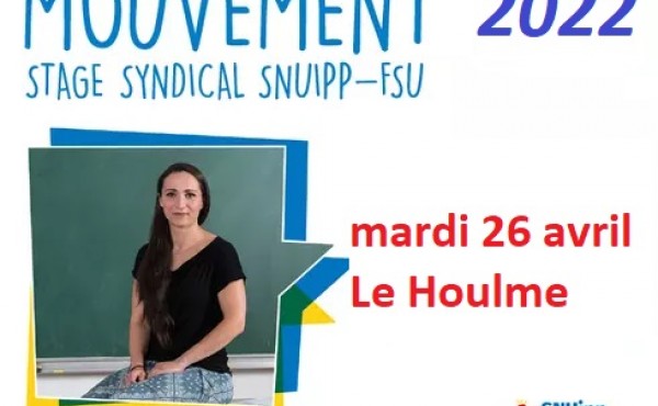 STAGE MOUVEMENT 26 avril